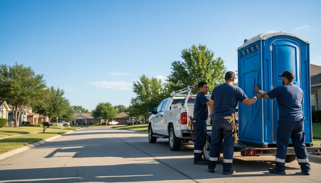 Portable Toilet Rental in Odell, NE near me
